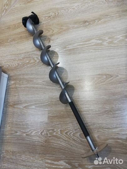 130 титановый ледобур под шуруповерт