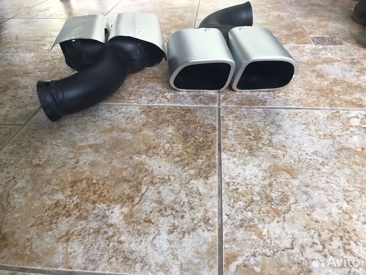 Насадки на глушитель Porsche Cayenne