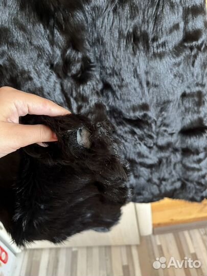 Шуба женская из козы