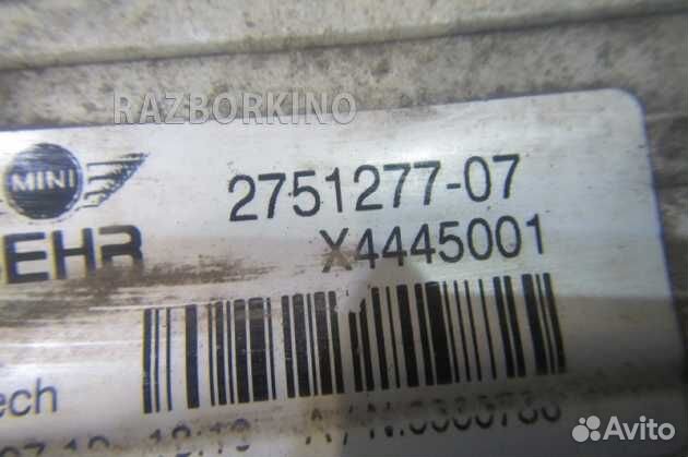 Радиатор охлаждения турбины (интеркулер)