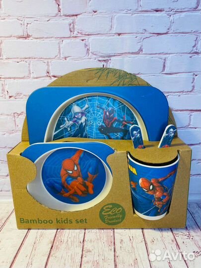 Бамбуковая посуда детская