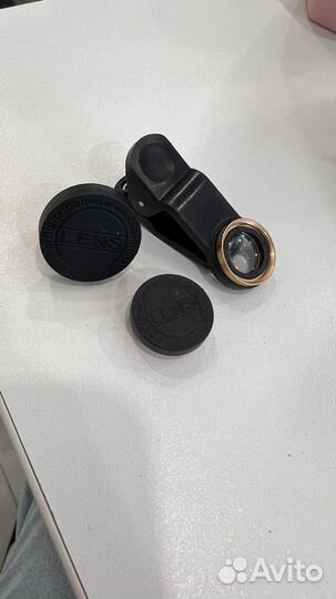 Линза обьектив на камеру для смартфона макро