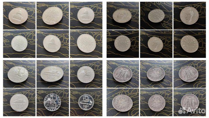 Серебряные монеты разных стран (1)