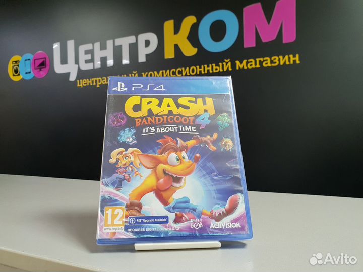 Игра Crash Bandicoot 4 ItS About Time (PS4 / PS5)