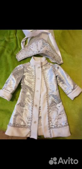 Новогодний костюм снегурочки