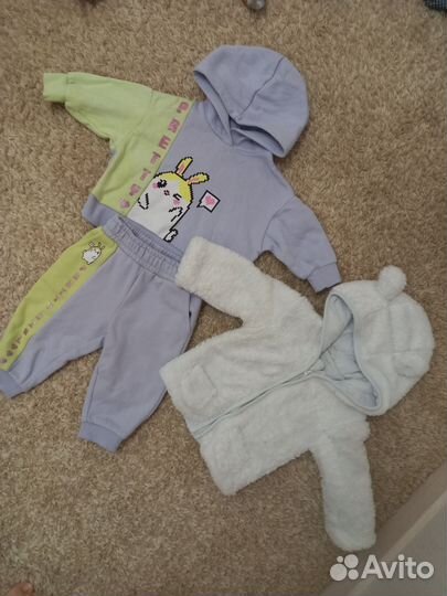Одежда для девочки пакетом 80-86р