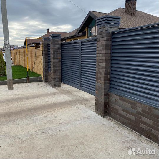 Забор жалюзи