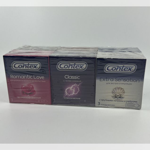 Презервативы Contex блок 12 пачек