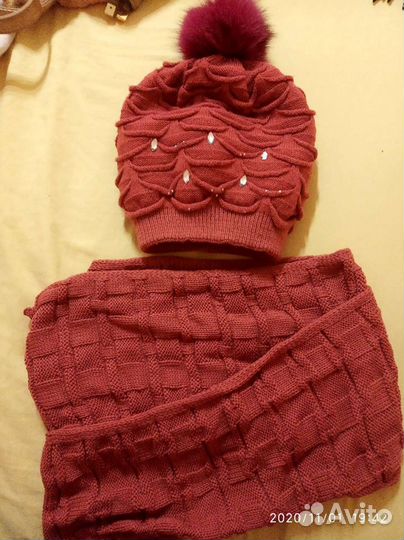 Шапки и шарф