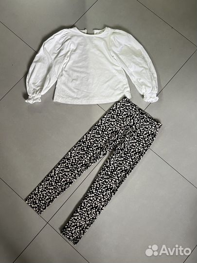 Вещи zara, джинсы, футболка, школьная