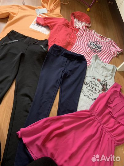 Вещи пакетом на девочку 146-152