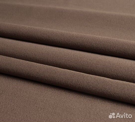 Ткань новая костюмная бежевая рулон 