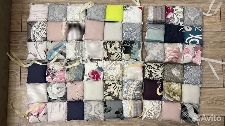 Подушка на стул 12 шт hand made седушки