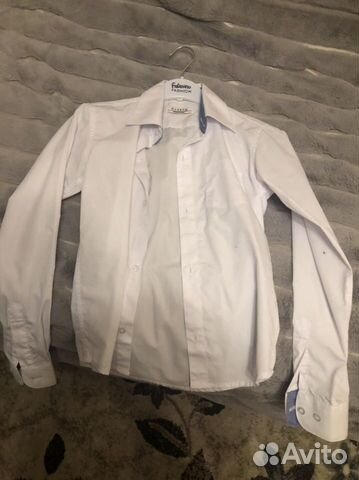 Рубашка белая мальчик