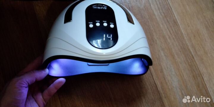 Уф/LED лампа для сушки ногтей 120W