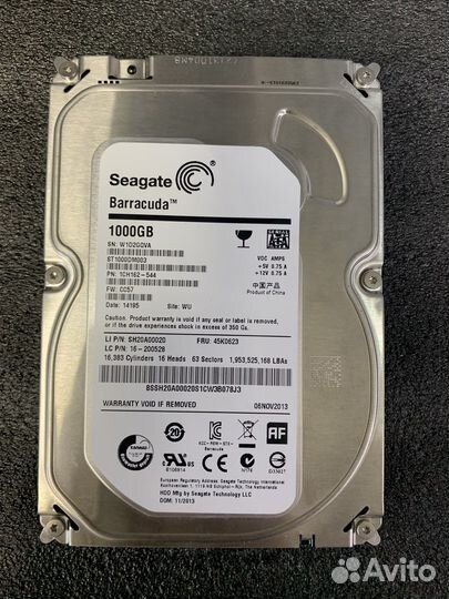 Жесткие диски HDD