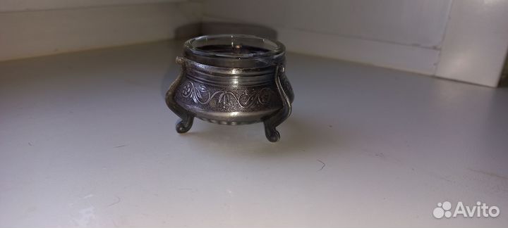 Солонка мельхиор СССР