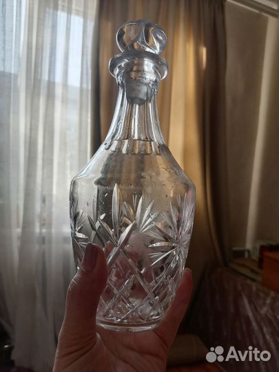 Графин хрустальный СССР