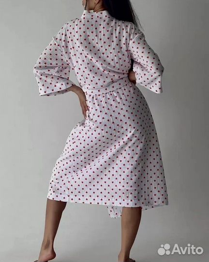 Халат кимоно из хлопка