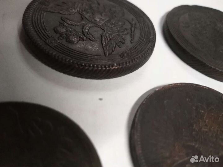 5 копеек 1804, 1806, 1859, 1860 год