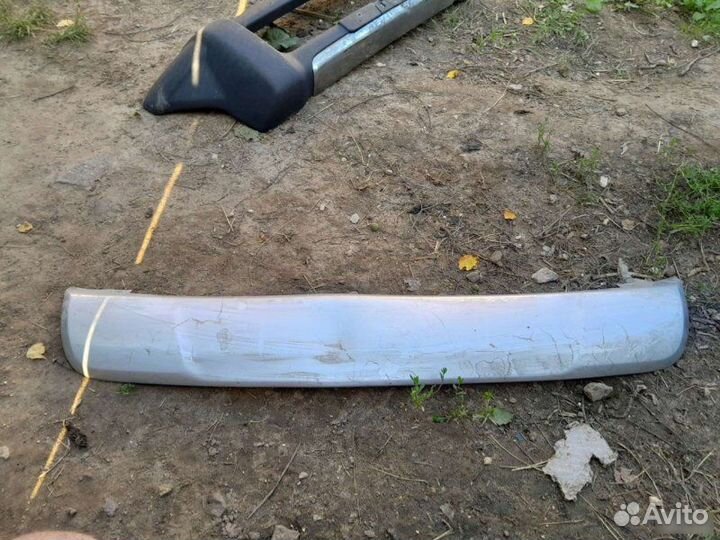 Накладка бампера задняя Mitsubishi Outlander 3