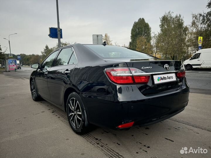 Toyota Camry 2.5 AT, 2017, 156 000 км