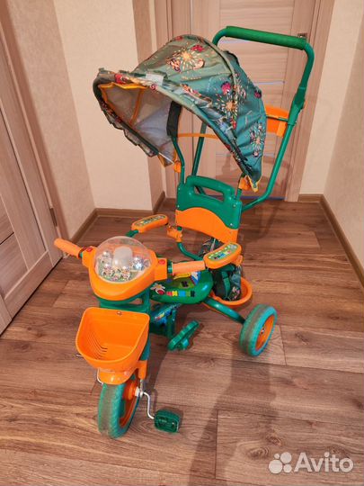 Детский трехколесный велосипед бу