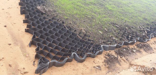 Георешетка объемная для укрепления склонов купить в Санкт-Петербурге с ...