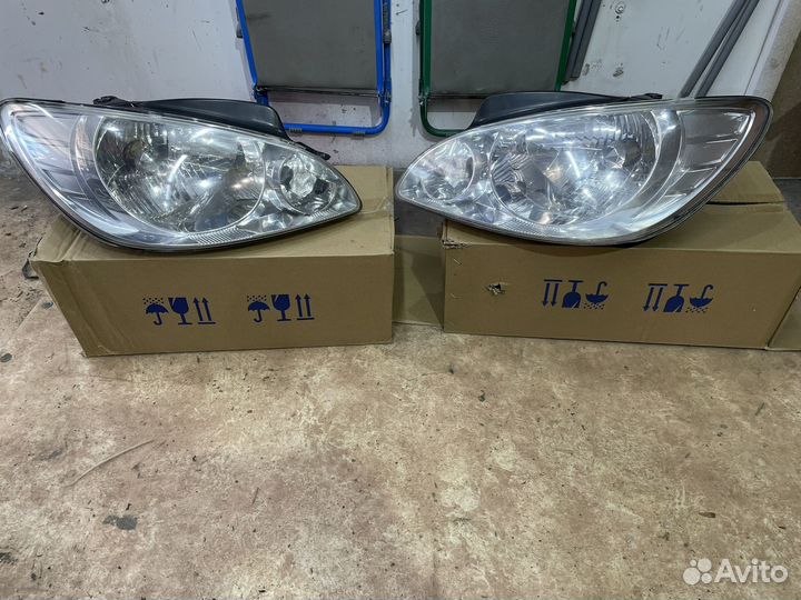 Оригинальные Фары hyundai getz рестайлинг