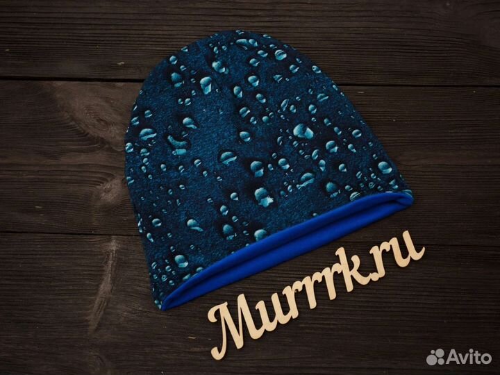 Новая шапка из трикотажа