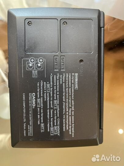 Электронная записная книжка casio