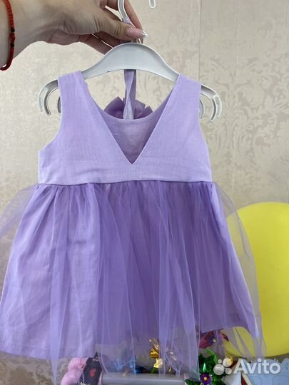 Платье для девочки 86 новое