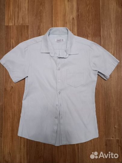 Рубашки с коротким рукавом 140 размер