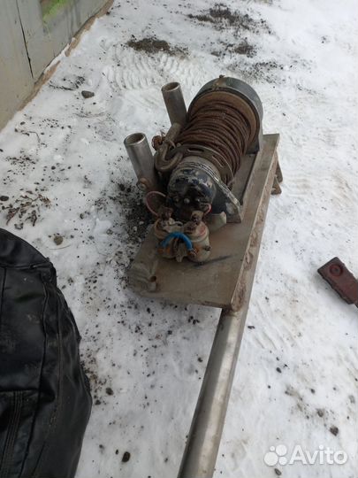 Лебёдка на Ниву