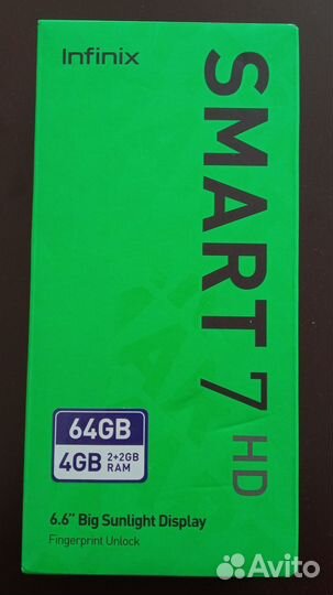 Смартфон infinix smart 7hd