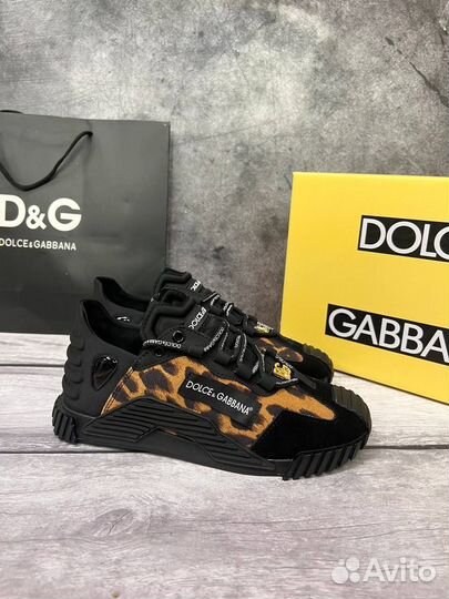 Кроссовки dolce gabbana чёрные