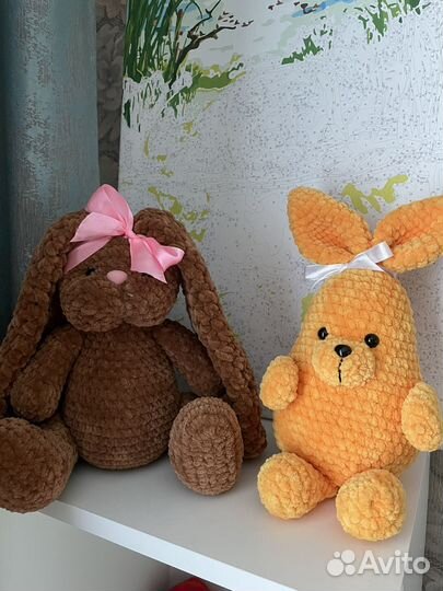 Плюшевые игрушки ручной работы