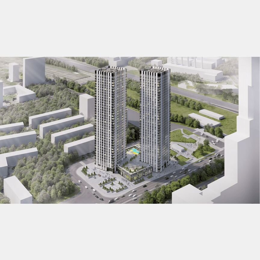 1-к. квартира, 48 м², 2/36 эт.