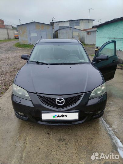 Mazda 3 1.6 МТ, 2004, 255 000 км