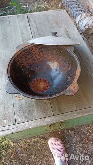 Печь для казана и казан 8 л