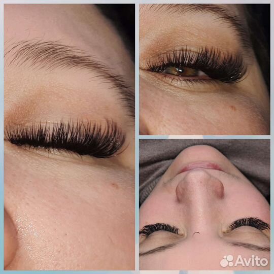 Наращивание ресниц на дому