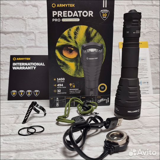 Фонарь Armytek Predator PRO Magnet-USB