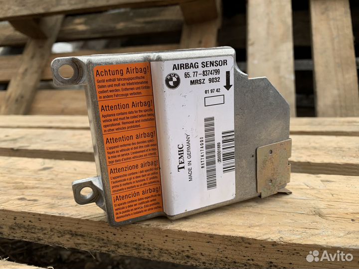 Блок управления AirBag подушками BMW E36 E38 E39