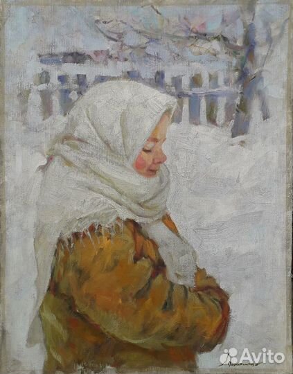 Картина маслом соцреализм