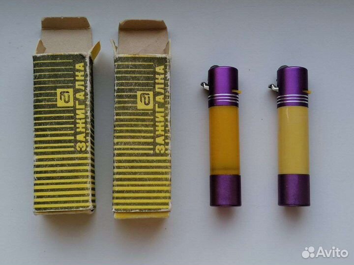 Зажигалка газовая СССР Ленинград Ленэмальер винтаж