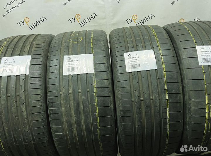 Continental SportContact 6 295/35 R23 94Y