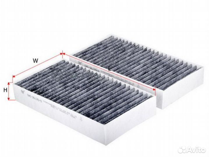 Sakura CAC26120S Фильтр салона угольный