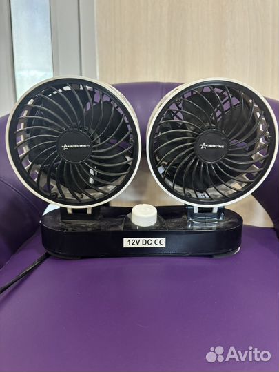 Вентилятор в салон двойной Airline