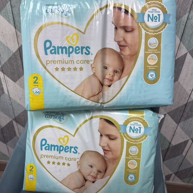 Подгузники Pampers premium care 2 (66 шт.)