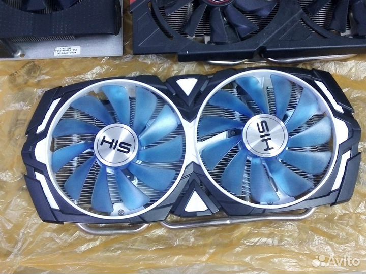 Охлаждения для видеокарт his,nitro sapphire,msi